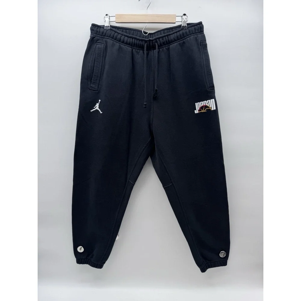 Nike Air Jordan Sport DNA HBR Men's XL Fleece Pants - Black